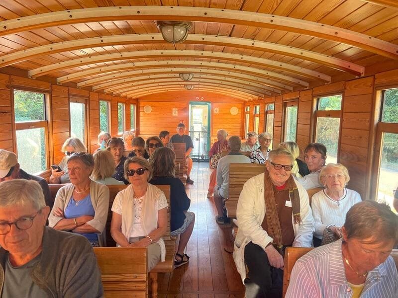 Soleil et bonne humeur pour la Journée ludique à Mornac sur Seudre, par le train des mouettes, le 25 septembre  2026.